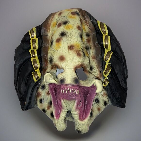 Predator Latex Mask Alien Vs. Predator Rubber Mask Strap Cosplay Halloween - Picture 4 of 7